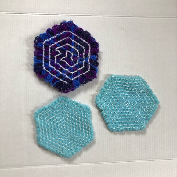 Vtg Handmade Kitchen Hot Pads - Picture 3 of 16